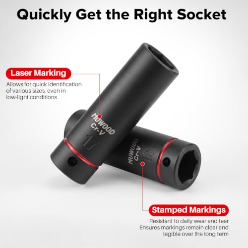 Drive Impact Socket Set