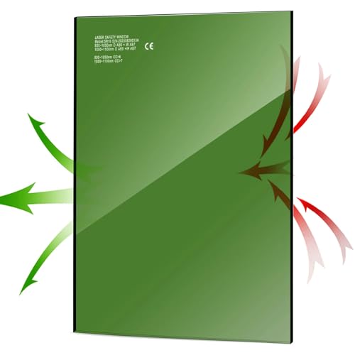 1PCS OD6+ Laser Safety Window Shield For 800