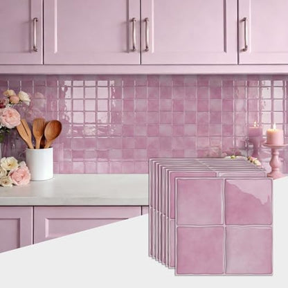 3D Peel and Stick Kitchen Backsplash Tile Stickers Decal Panel