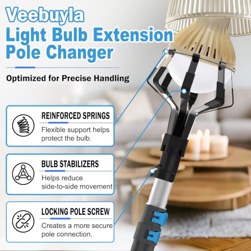 Light Bulb Changer for High Ceilings