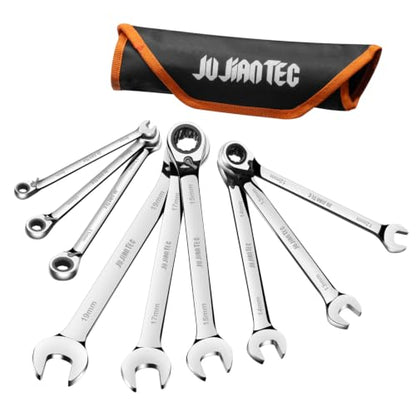 9 Piece Single Head Reversible Ratcheting Wrench Set