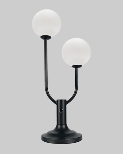 Globe Table Lamp for Bedroom Dimmable Modern Round Ball Lamp