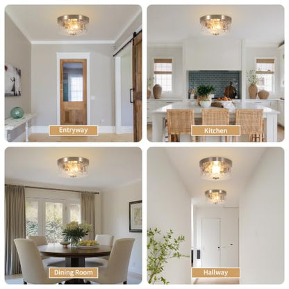 Mid Century Modern Flush Mount Ceiling Light