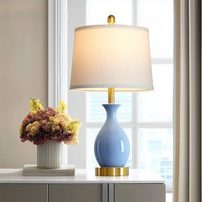Ceramic Table Lamps Set of 2 for Living Room