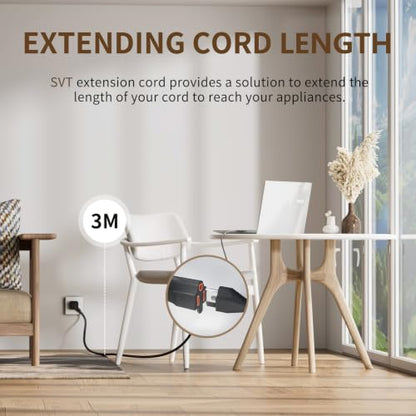 Extension Cord 3 Prong Grounded Indoor