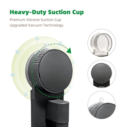 Homey Art Suction Cup Towel Bar No Drill
