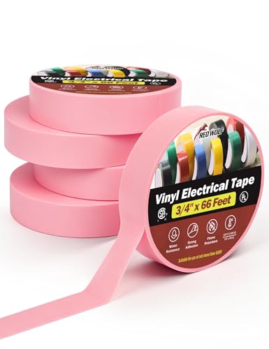 Pink PVC Electrical Tape 3