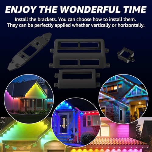 3 in 1 Outdoor Light Mounting Clips Kit for Govee H705A