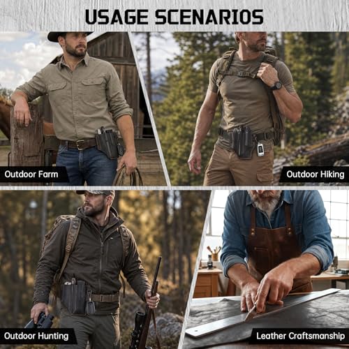 Leather Multitool Sheath for EDC Tools