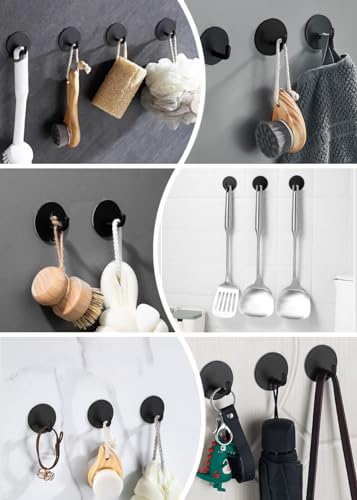 Adhesive Hooks for Hanging Wall Hook Self Adhesive Key Hat Coat