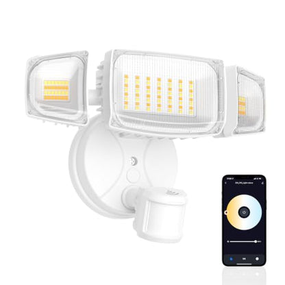 65W WiFi Smart Flood Lights Outdoor Motion Sensor