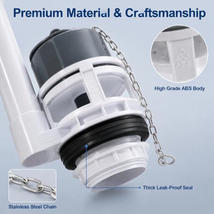 Toilet Flapper Replacement Kit for 2