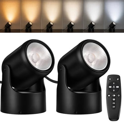 Indoor Uplights with Remote