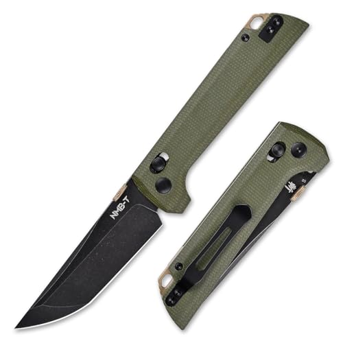 NMBT Chop2 Folding Pocket Knife Crossbar Lock 3.54" D2 Blade