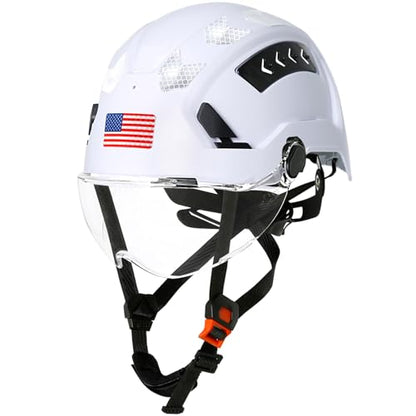 ANSI Z89.1 Type 2 Safety Helmet with Visor