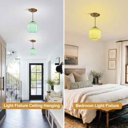 Milk Glass Light Fixture