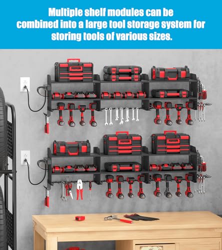 Pack of 2 Modular Power Tools Organizer