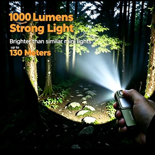 Aluminum Magnetic Portable Flood Flashlights 180° Rotatable Main Light
