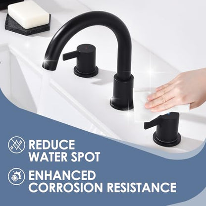 Two Handle WIDESPREADE Bathroom Faucet 18029