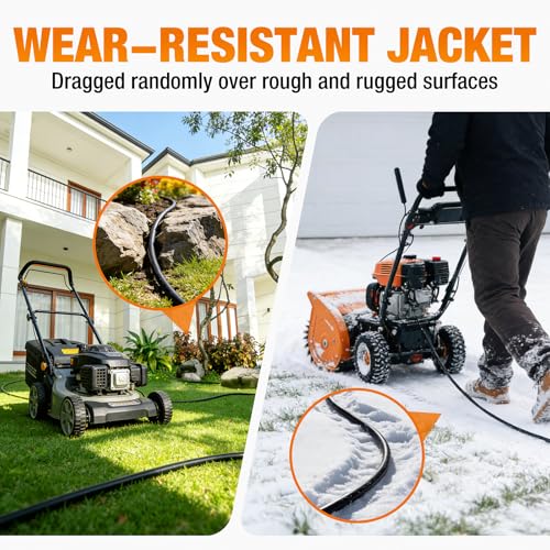 Outdoor Extension Cord 6 FT Waterproof