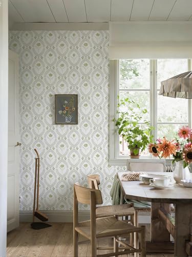 Peel and Stick Wallpaper Floral Wallpaper Leaf Contact Paper