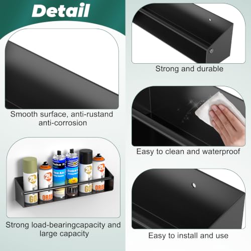 Spray Can Holder Wall Mount for Garage and Workspace