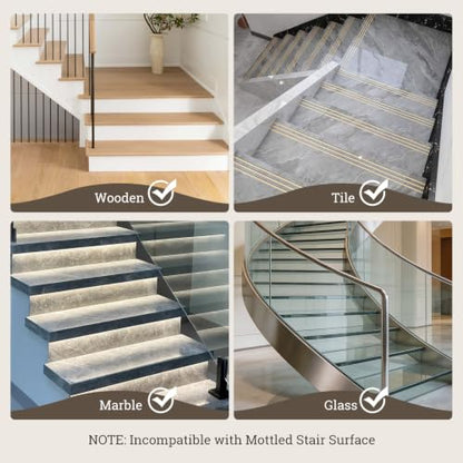 Stair Treads Non Slip for Wooden Steps