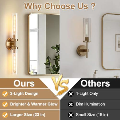 2 Light Wall Sconces