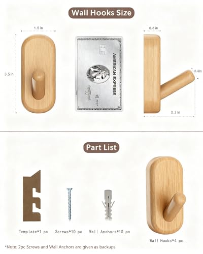 Wood Wall Hooks