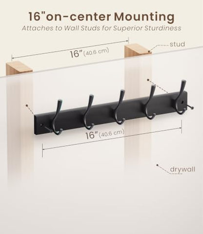 Coat Hooks Wall Mount
