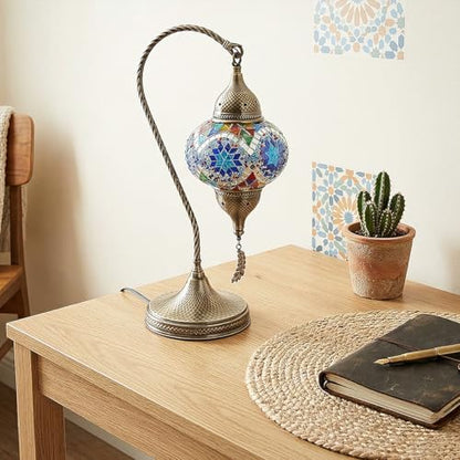 Turkish Moroccan Mosaic Table Lamp