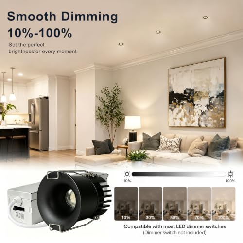 LED Recessed Lighting with Junction Box LED Downlight