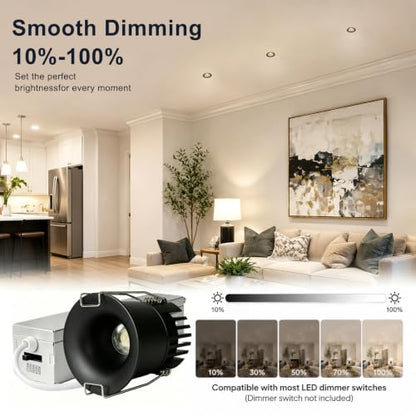 LED Recessed Lighting with Junction Box LED Downlight