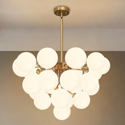 23 Lights Sputnik Chandelier for Dining Room Entryway