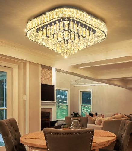 Modern Crystal Chandelier for Living Room Dining Room