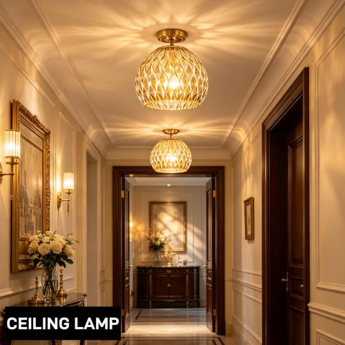 Globe Ripple Glass Lamp Shade