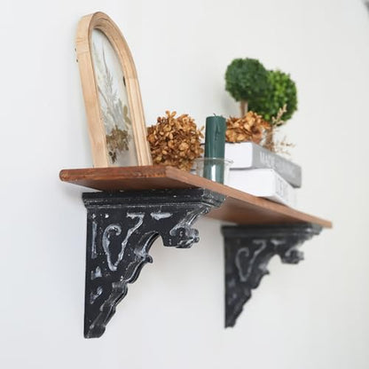 Corbels for Shelves Wood Corbels Decorative Set of 2