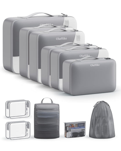 Packing Cubes for Travel (04 Gray)