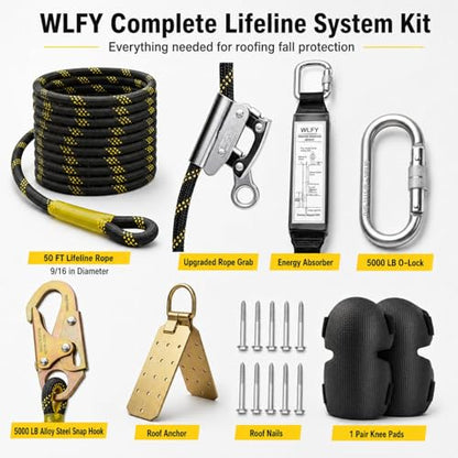 Flip Line Kit Polyester Lanyard Kit with Self