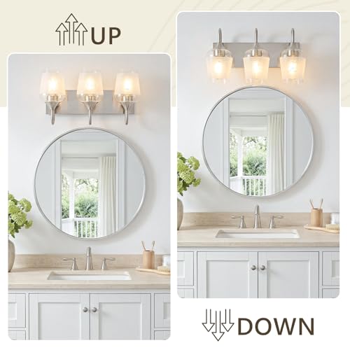 3 Light Bathroom Light Fixtures
