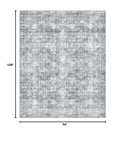 8x10 Area Rugs (Light Grey / 8' x 10' (Rectangular))