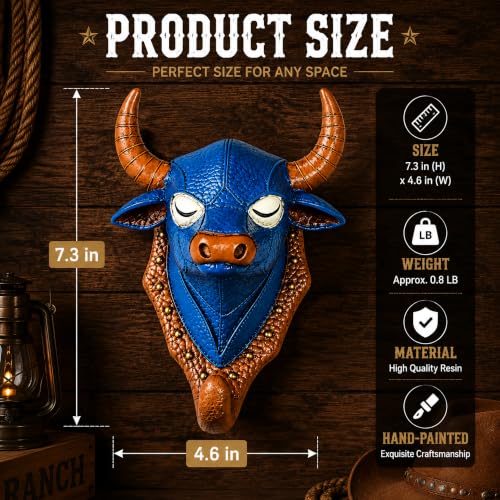 Bull Head Wall Hook