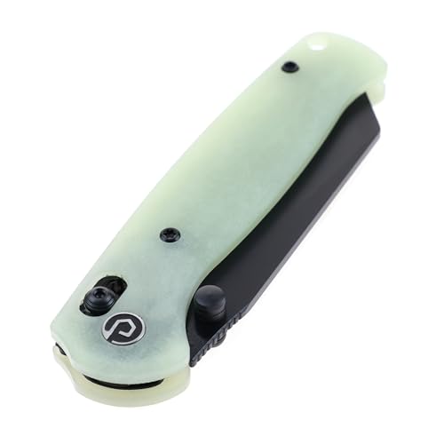 Knives ARTIFACT Glow In the Dark G10 Handle Axis Lock Pocket Knife with Sandvik 14C28N Blade