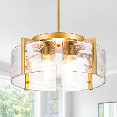 Drum Glass Chandelier