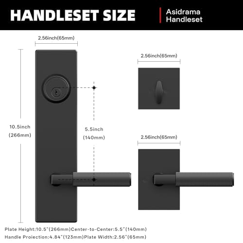 ZP01-098A-E Door Handle Set