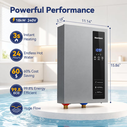 18kW Tankless Water Heater Electric