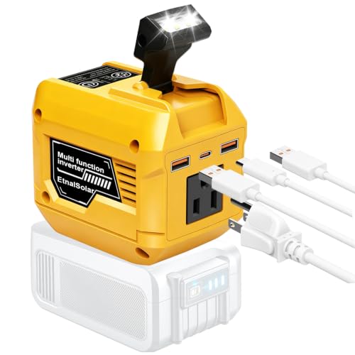 250W Power Inverter Compatible with 18V Battery