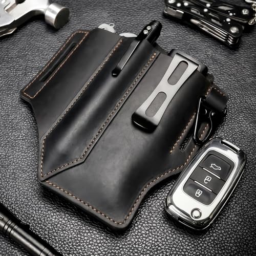 Leather Multitool Sheath for EDC Tools