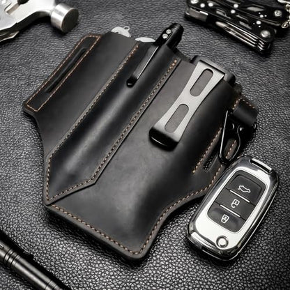 Leather Multitool Sheath for EDC Tools