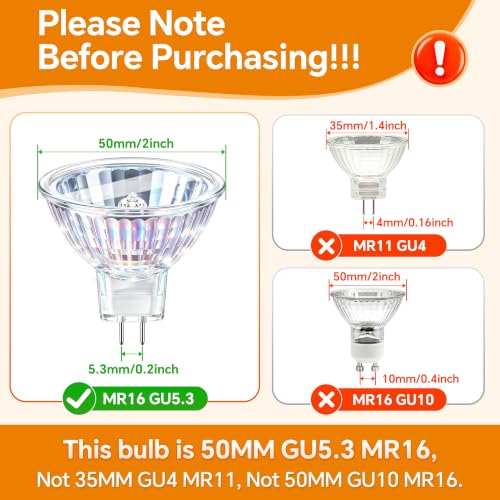 MR16 Halogen Spotlight Bulbs